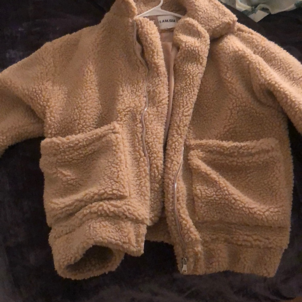 I.AM.GIA Camel Pixie Coat